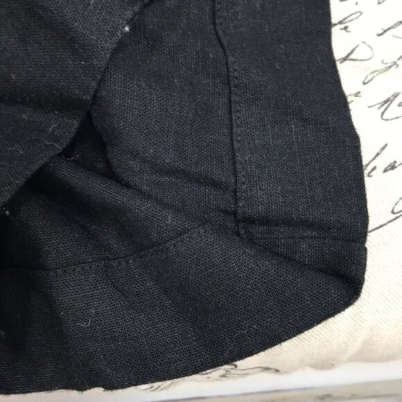 Caslon Linen Blend Wide Leg Crop Pants - Picture 5 of 7